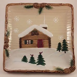 St Nicholas Square salad plate Heartland